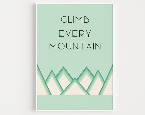 Nursery Wall Art Prints Decor Unisex Modern Quote Scandinavian Print