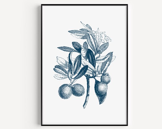 Flower Prints, Minimalist Botanical Art Print