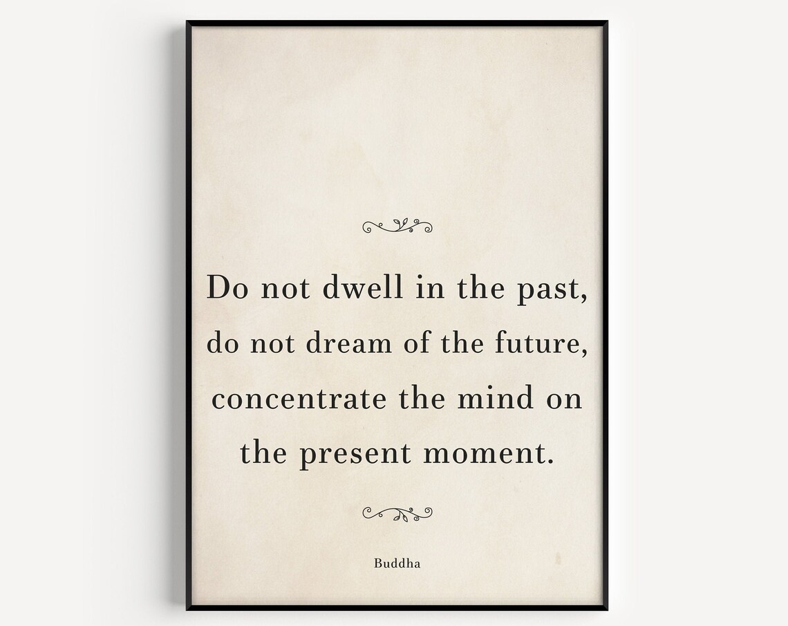 Minimalist Quote Wall Art Print, Inspirational