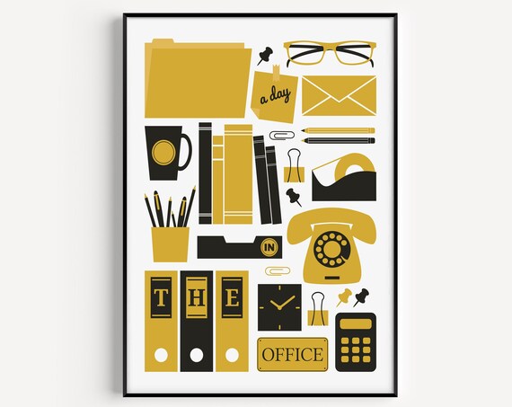 Wall Art Office Prints Scandi Scandinavian Print Poster Minimalist