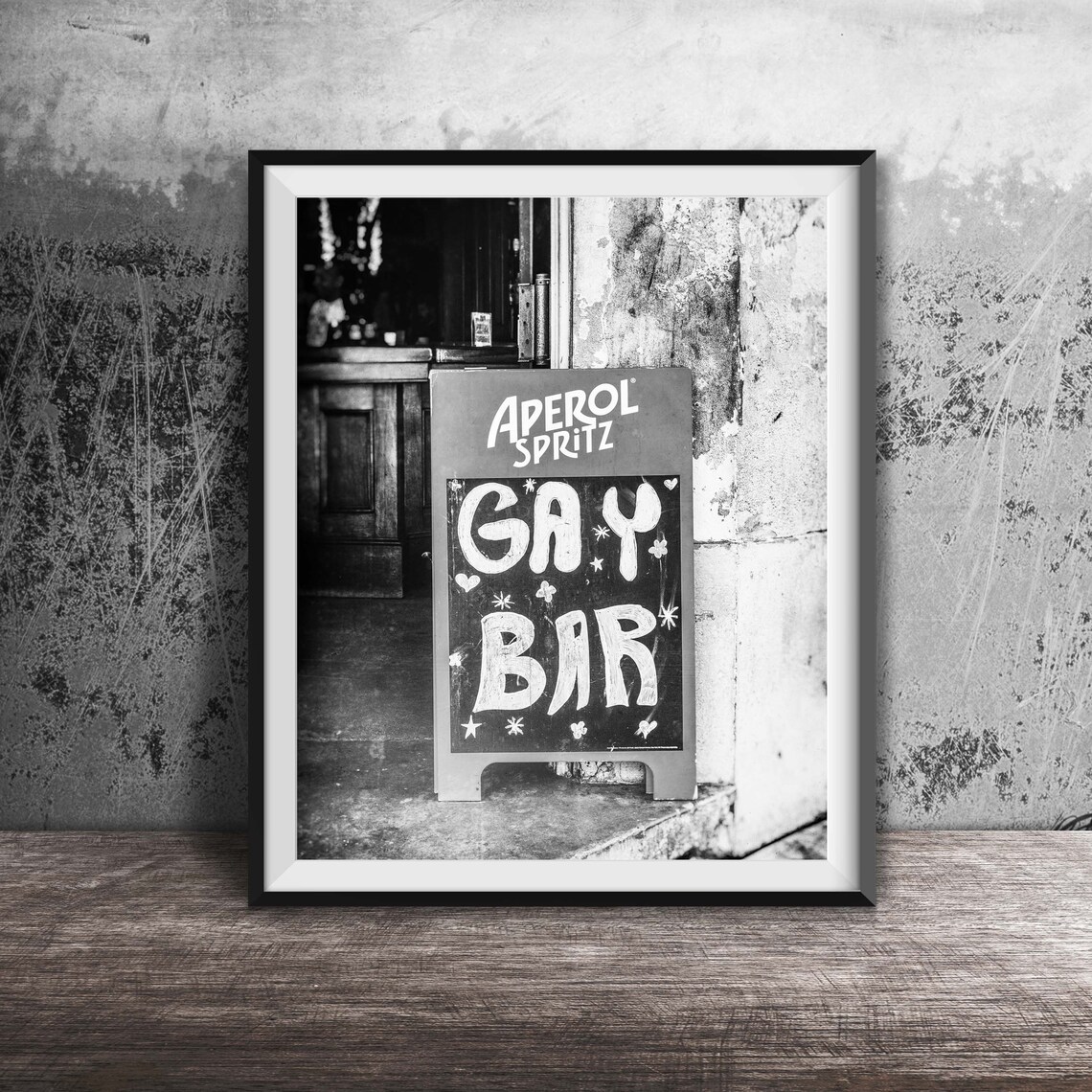 Gay Bar Modern Photography Art Print, Gay Pride - Image 2