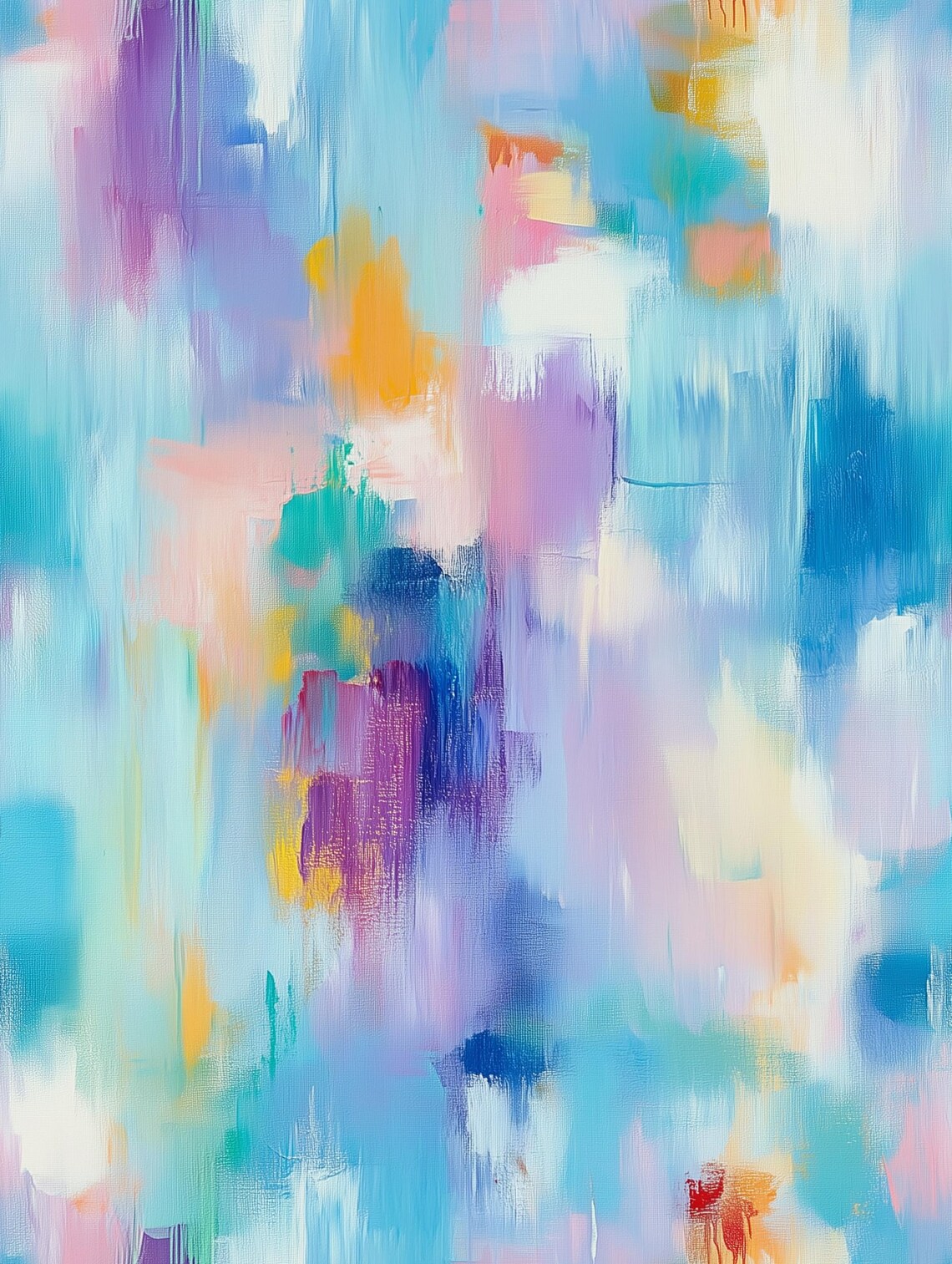 Modern Abstract Art Print, Minimalist Commissioned Artwork