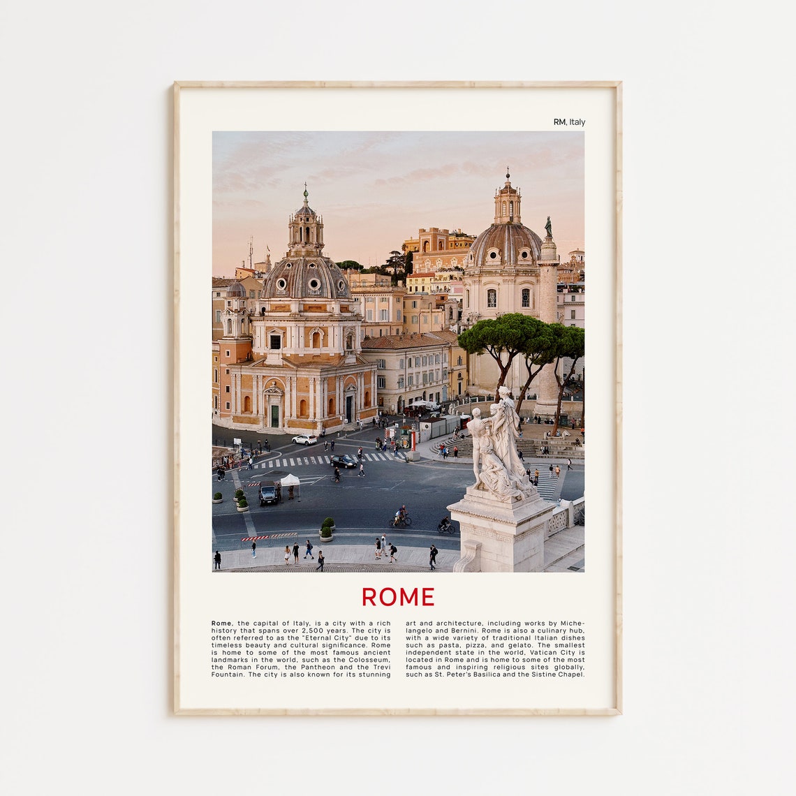 Rome Print Film Photo Rome Wall Art Rome Poster Rome Photo Rome Poster Print Italy Wall Decor Italy Poster Print Italy Poster
