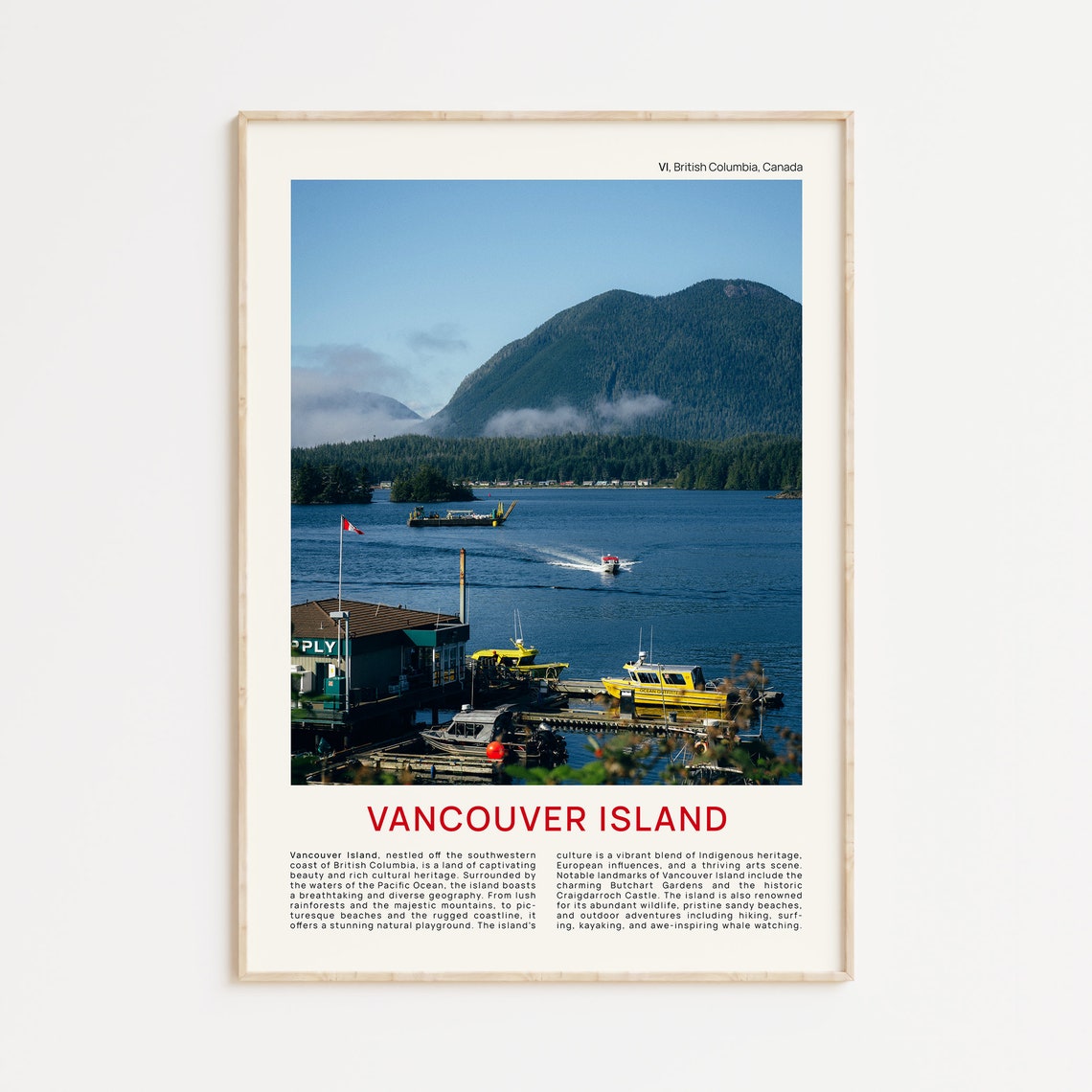 Vancouver Island Print Film Photo Vancouver Island Wall Art Vancouver Island Poster Vancouver Island Photo Vancouver Island Poster Print