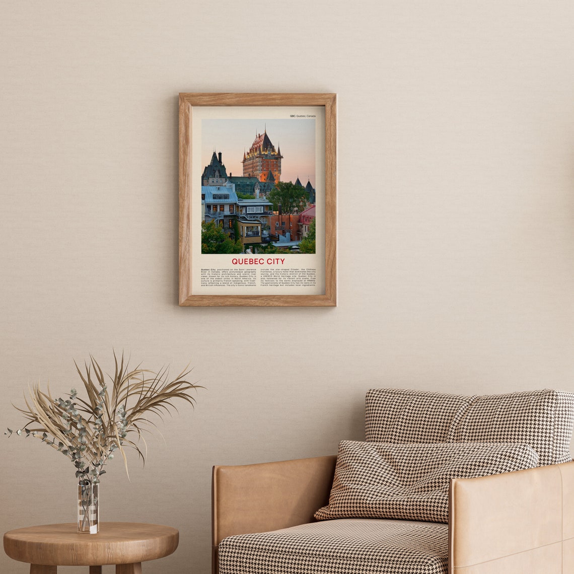 Quebec City Print Film Photo Quebec City Wall Art Quebec City Poster Quebec City Photo Quebec City Poster Print Canada Poster Print - Image 3
