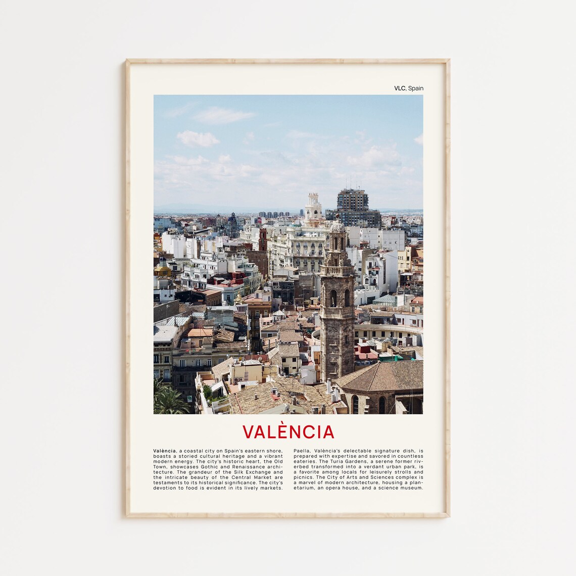 Valncia Print Film Photo Valencia Wall Art Valncia Poster Valencia Photo Valncia Poster Print Spain Wall Decor Spain Poster Print