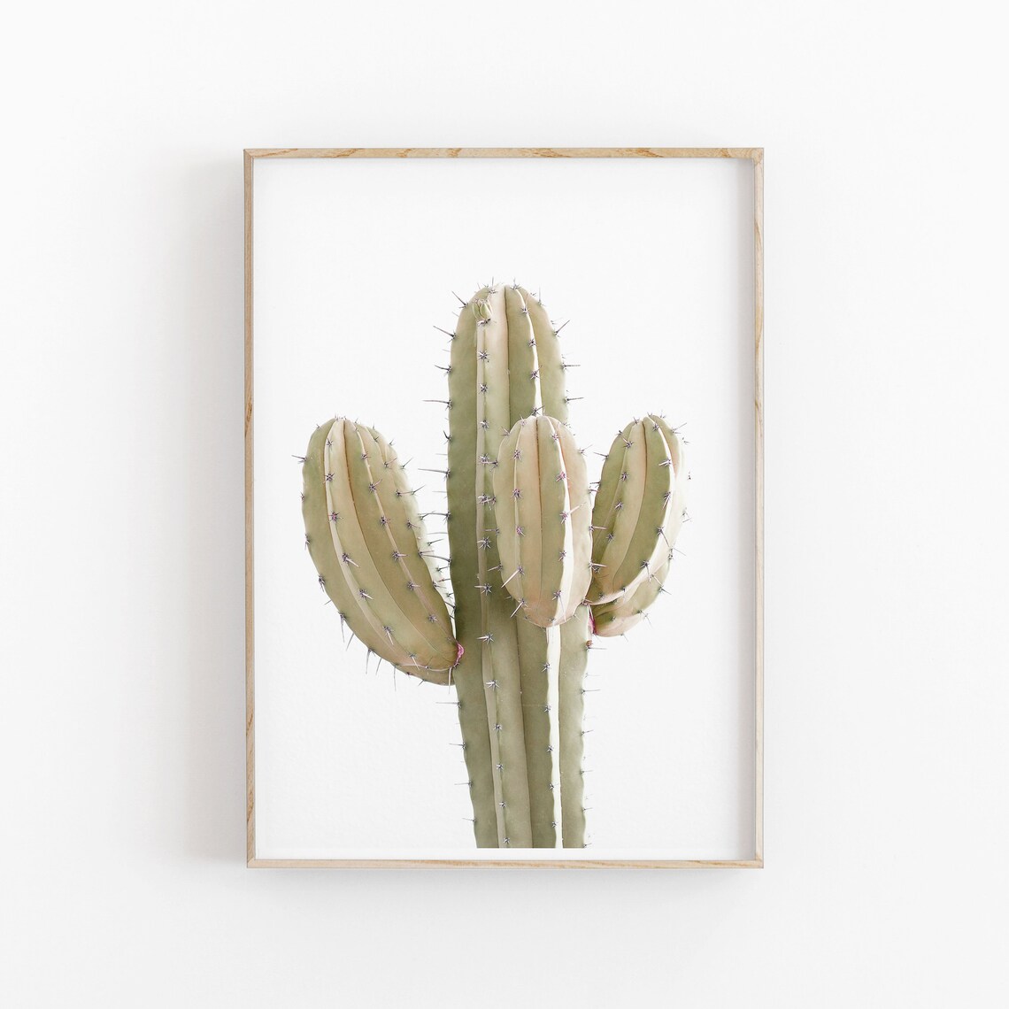 Cactus Print, Modern Minimalist Desert Poster - Image 2