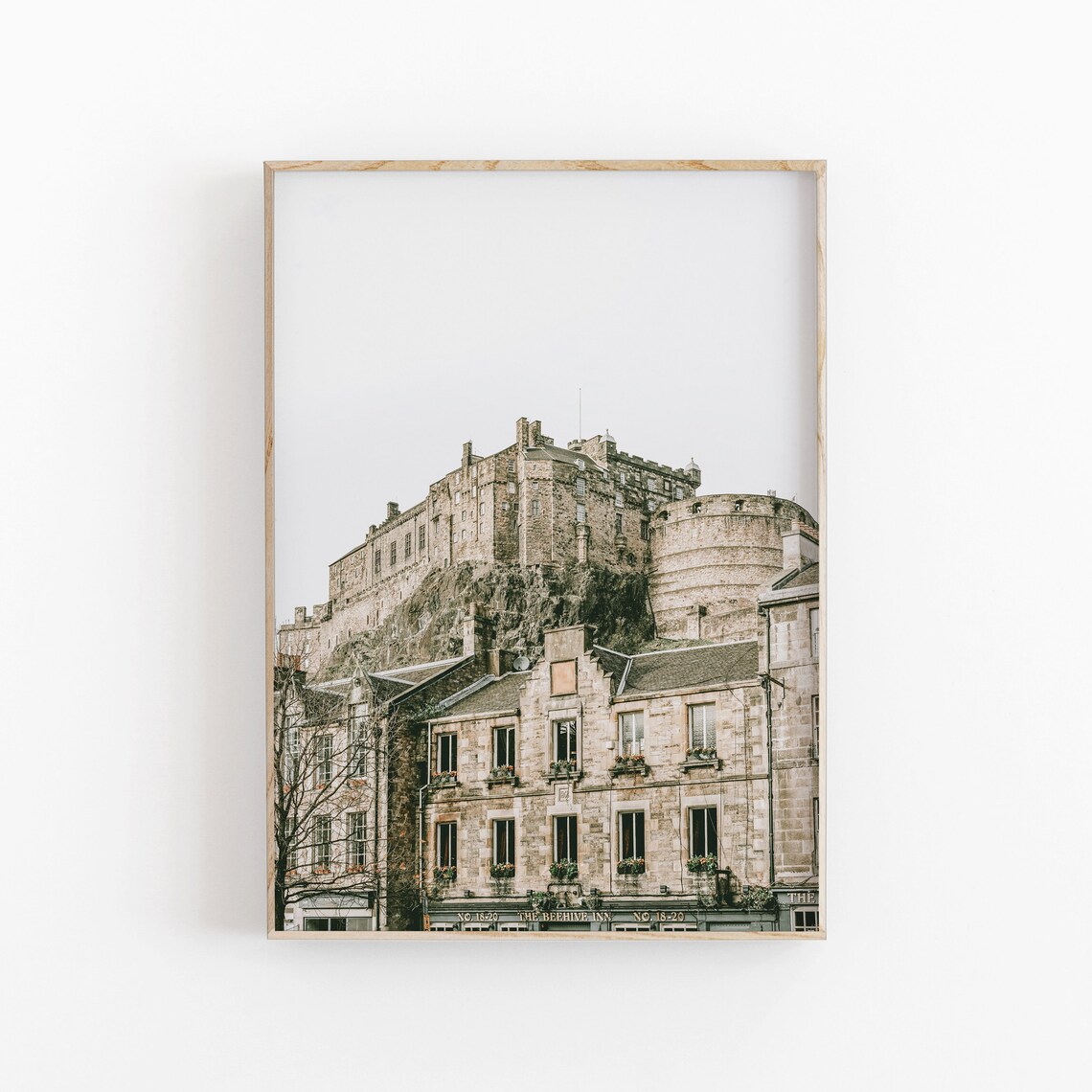 Edinburgh City View, Travel Poster Art Print - Image 2