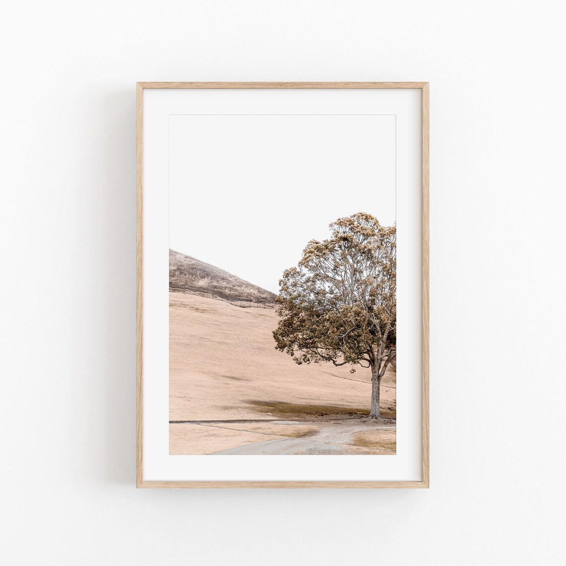 Nature Print, Modern Minimalist Landscape Art Print