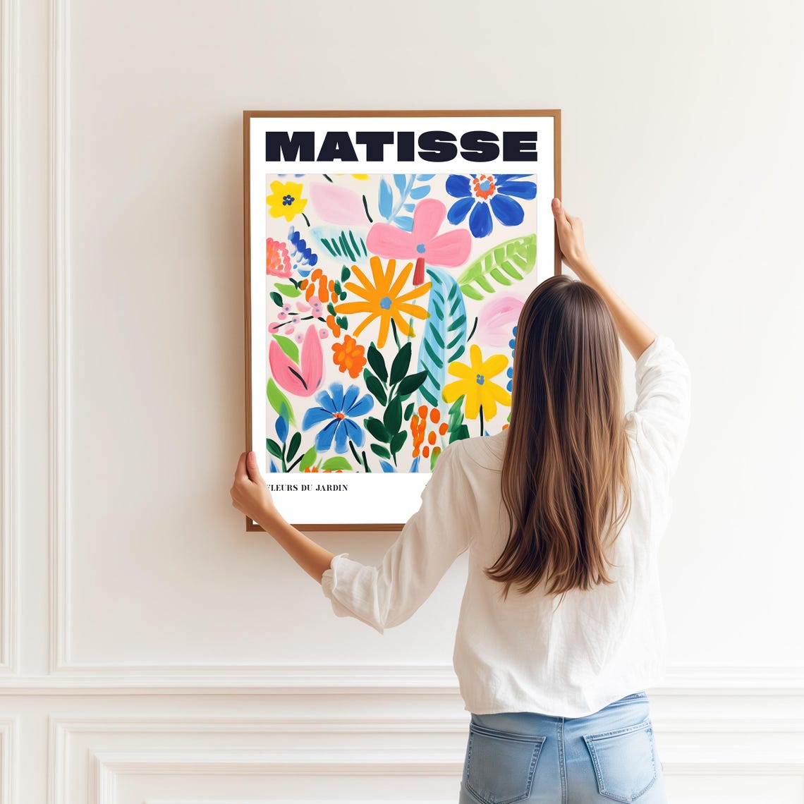 Matisse Fleurs Du Jardin Botanical Exhibition Floral Art Poster - Image 2