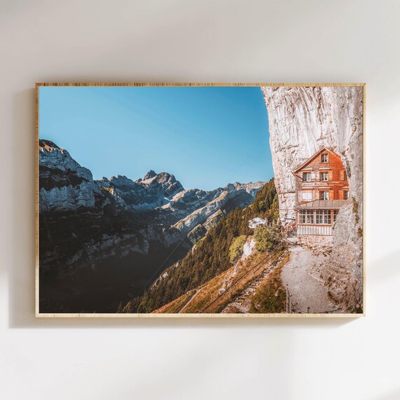 Switzerland Wall Art Print Appenzell Poster Landscape Photography Wall Decor Print Nature Gifts Mountain Wall Decor