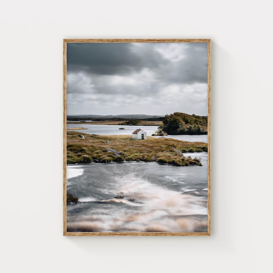 Connemara National Park Galway Ireland Travel Poster