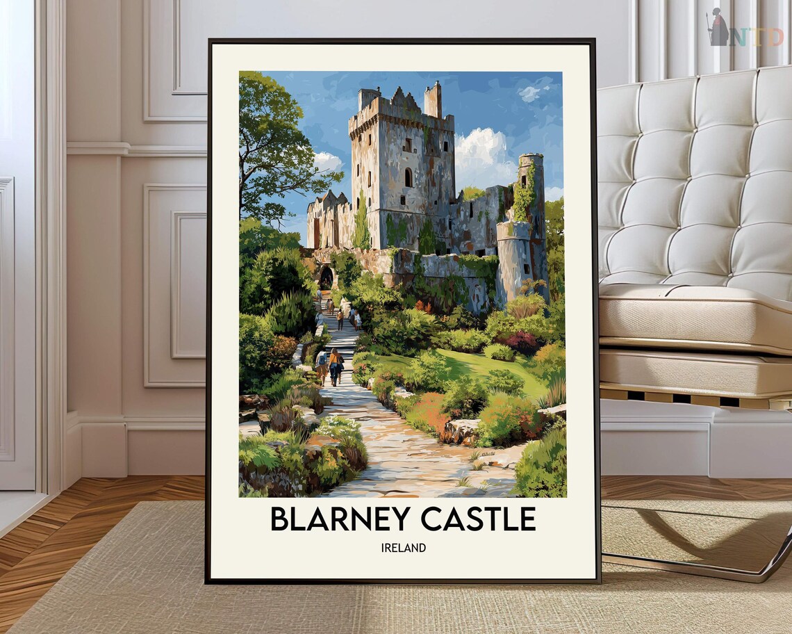 Blarney Castle Wall Art Poster Print