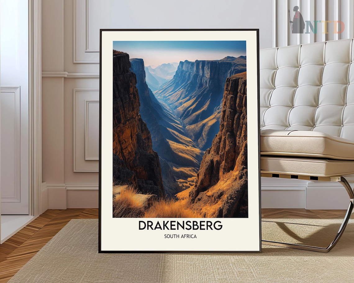 Drakensberg Print Drakensberg Wall Art Drakensberg Poster Drakensberg Photo Drakensberg Poster Print Drakensberg South Africa Poster