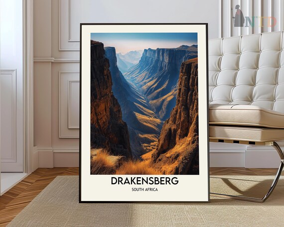Drakensberg Print Drakensberg Wall Art Drakensberg Poster Drakensberg Photo Drakensberg Poster Print Drakensberg South Africa Poster