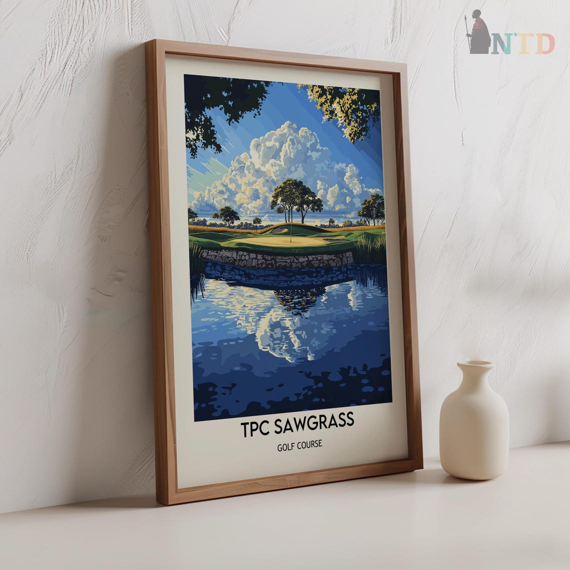 Tpc Sawgrass Print Tpc Sawgrass Wall Art Tpc Sawgrass Poster Tpc Sawgrass Photo Tpc Sawgrass Poster Print Golf Course Print - Image 2