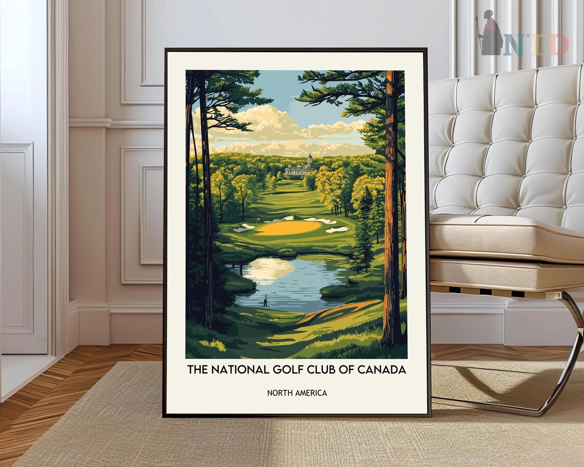 The National Golf Club of Canada Course Landscape Art Poster