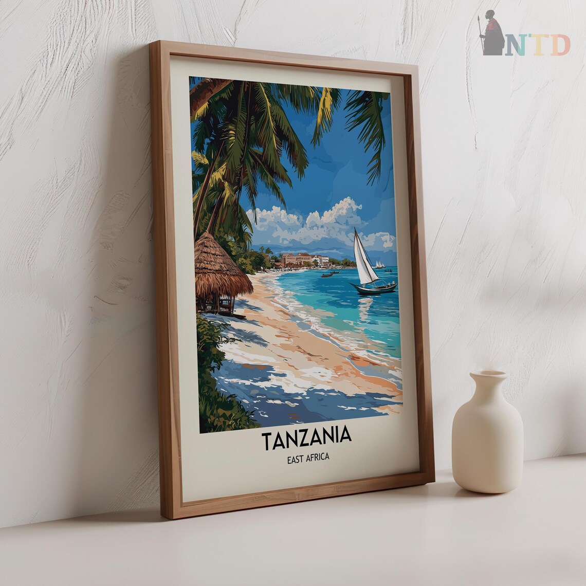 Tanzania Print Tanzania Poster Tanzania Wall Art Tanzania Art Print Tanzania Decor Tanzania Africa Tanzania Photo Tanzania Artwork - Image 2