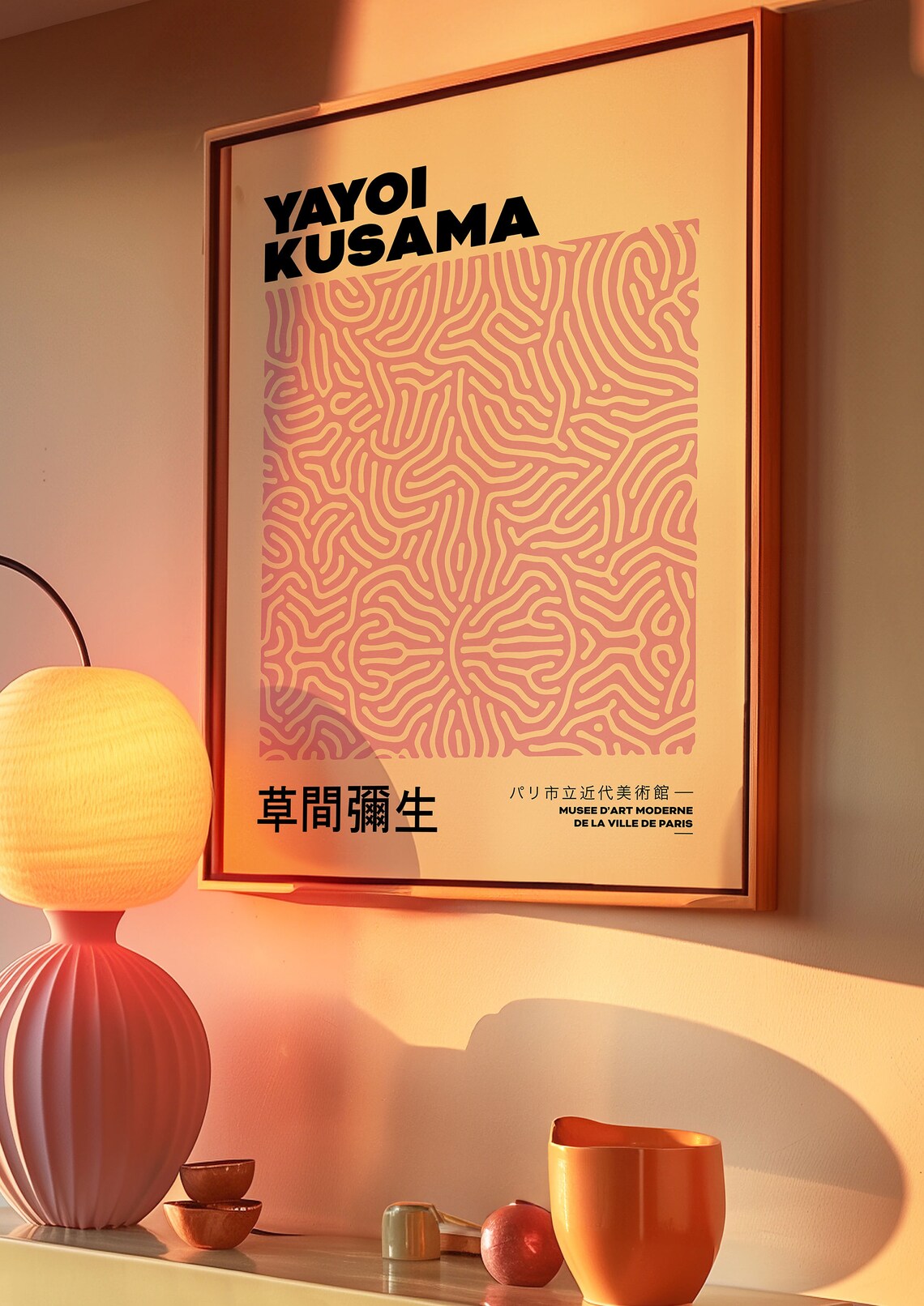 Yayoi Kusama Exhibition Poster, Japanese Art Print - Image 5