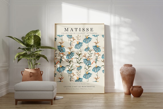 Matisse Flower Poster Flower Market Poster Matisse Print Tokyo Flower Printable Poster Matisse Plant Botanical Poster