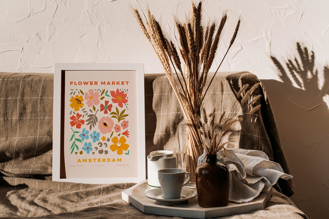Flower Market Poster, Matisse-Inspired Art Print - Image 3