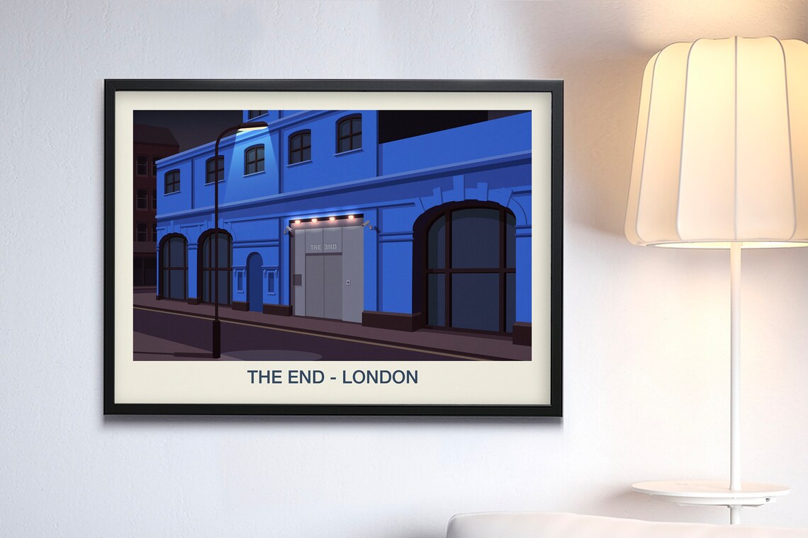 The End Nightclub Poster Print - Image 3