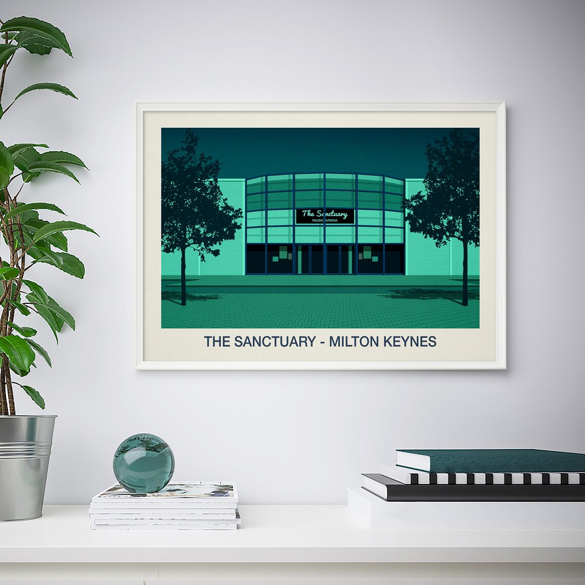 The Sanctuary Nightclub Poster Art Print - Image 4