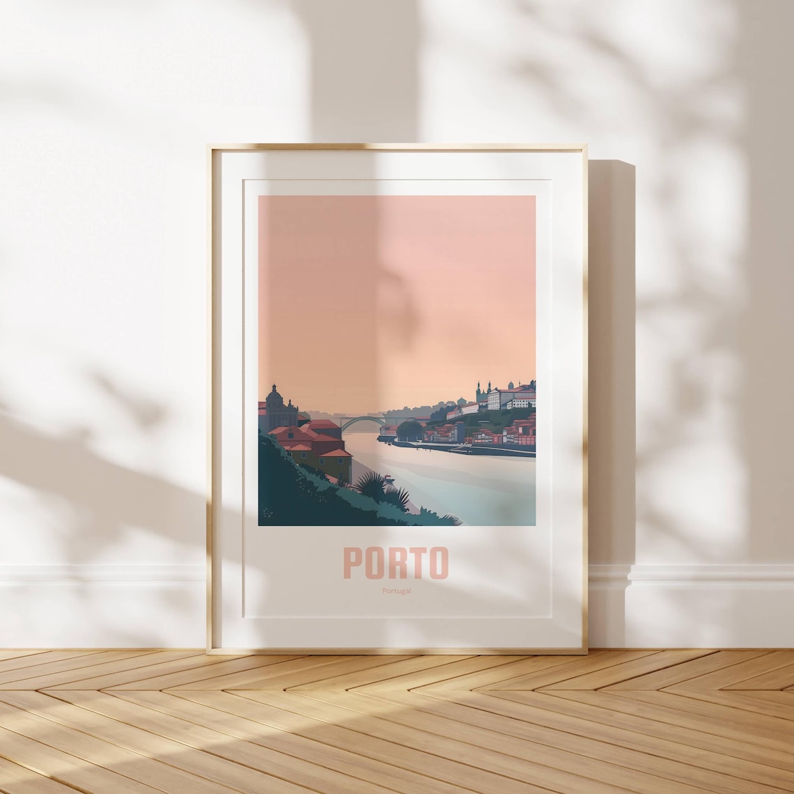 Porto Vintage Travel Poster, Portugal City Art Print - Image 4