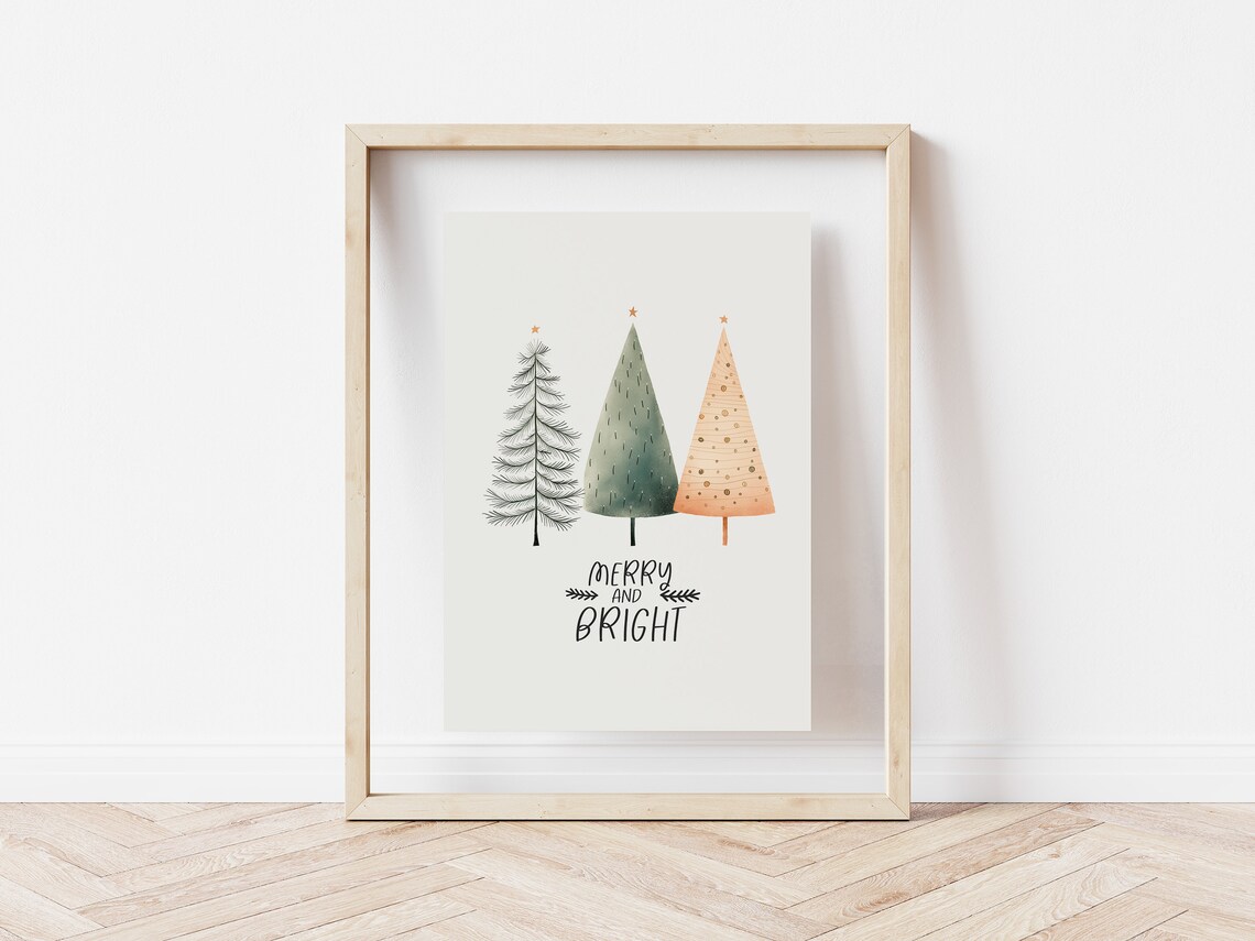 Merry And Bright Boho Holidays Christmas Decor - Image 5