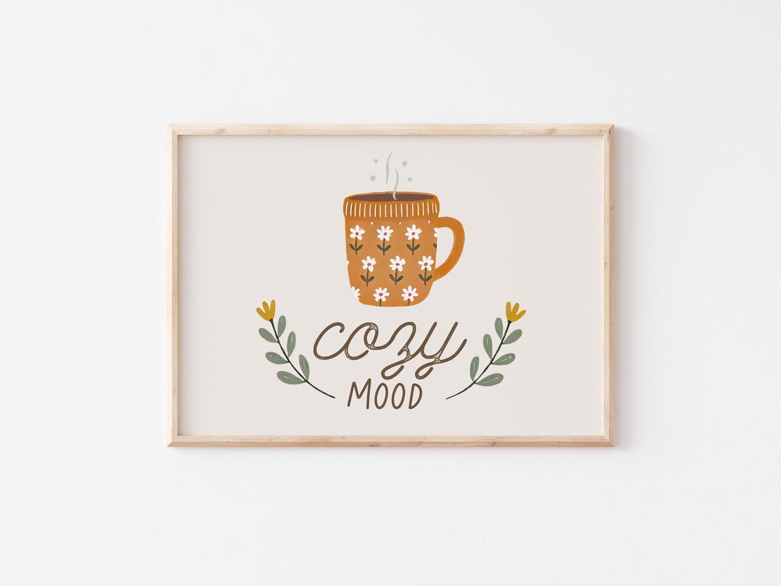 Cozy Fall Print, Rustic Autumn Decor - Image 3