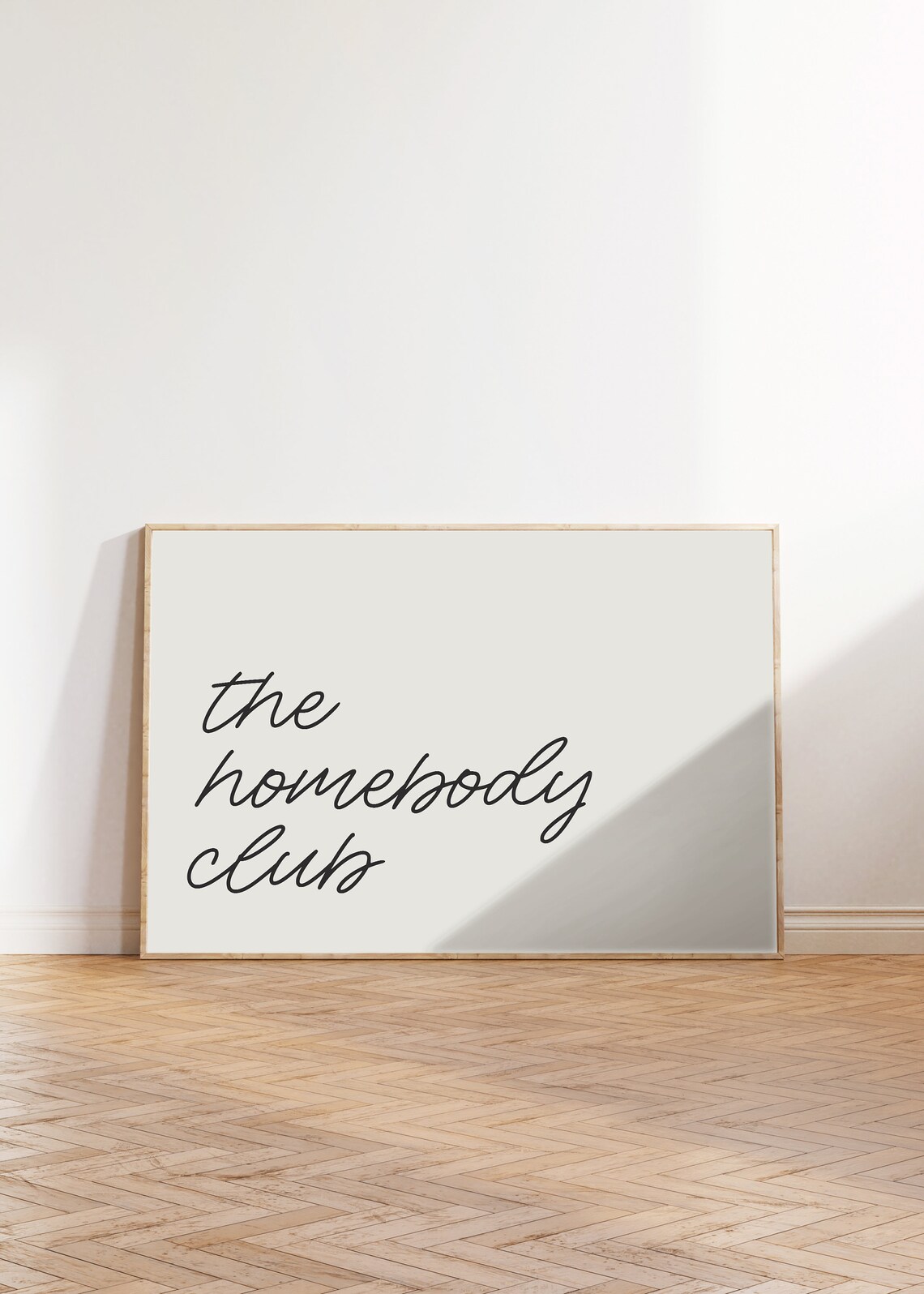 The Homebody Club, Minimalist Living Room Art Print - Image 2