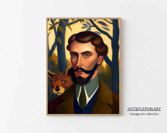 Stunning Landscape Photography Vintage Portrait Art Vintage Art Set Moody Gallery Art Dark Academia Decor Son Of Man