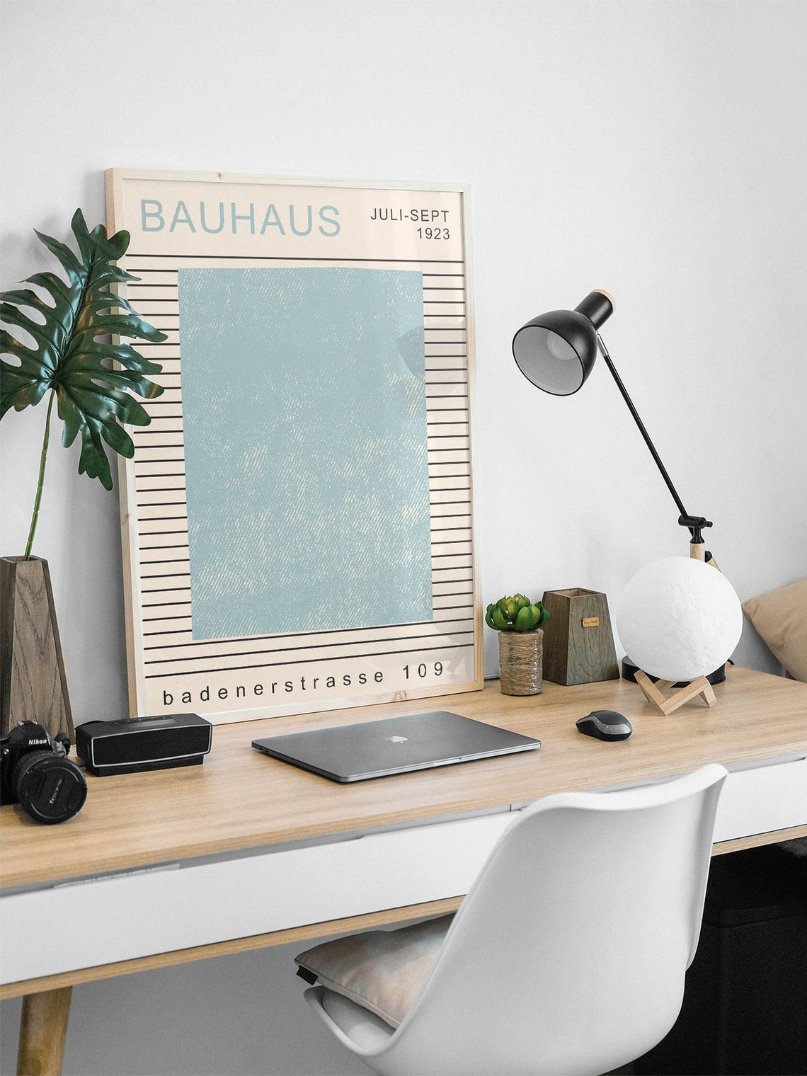 Bauhaus 1923 Exhibition Minimalist Geometric Abstract Poster - Image 4