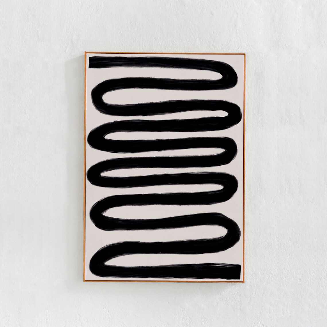 Abstract Black and White Art Print, Contemporary Decor