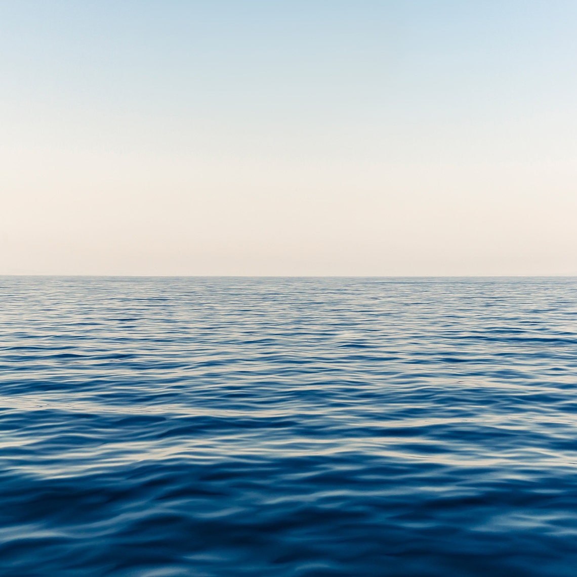 Ocean Horizon Blue Sea Photography Art Print - Image 3