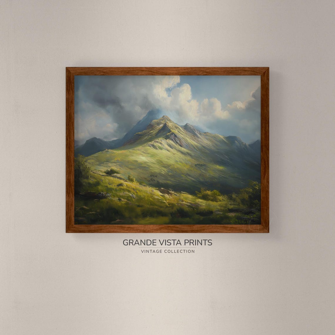 Mountain Range Wall Art Mountain Peaks Landscape Artwork Mountain Hillside Landscape Artwork Gv4361 - Image 4