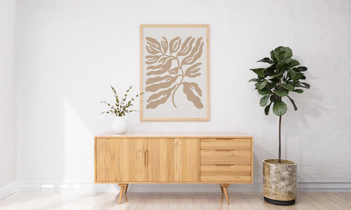 Plants Print Matisse Print Minimalist Art Wall Art Wall Art Instant Art Collection Art - Image 2