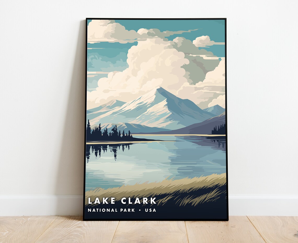 Lake Clark National Park Wilderness Art Print