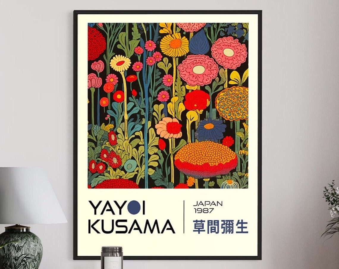 Artist Abstract Contemporary Travel Poster