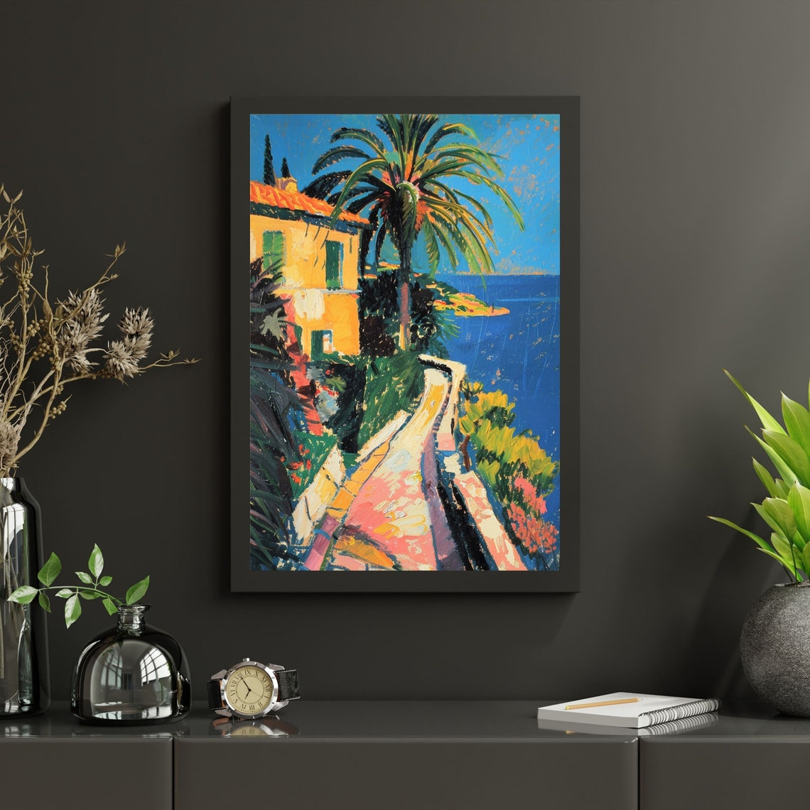 Summer House Poster Matisse Painting Maximalist Art Dopamine Decor Kitchen Wall Decor Psychedelic Poster Bar Wall Print - Image 3