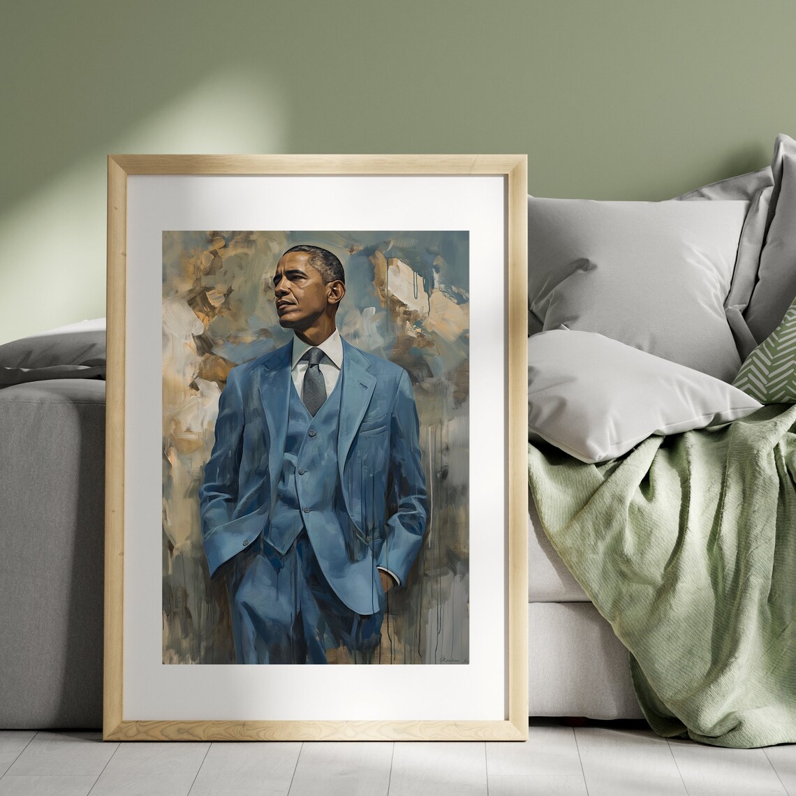Barack Obama Inspirational Art Poster - Image 3