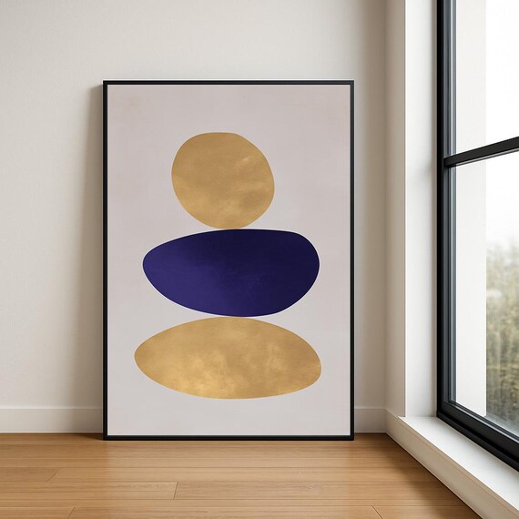 High Resolution Abstract Geometric Wall Art