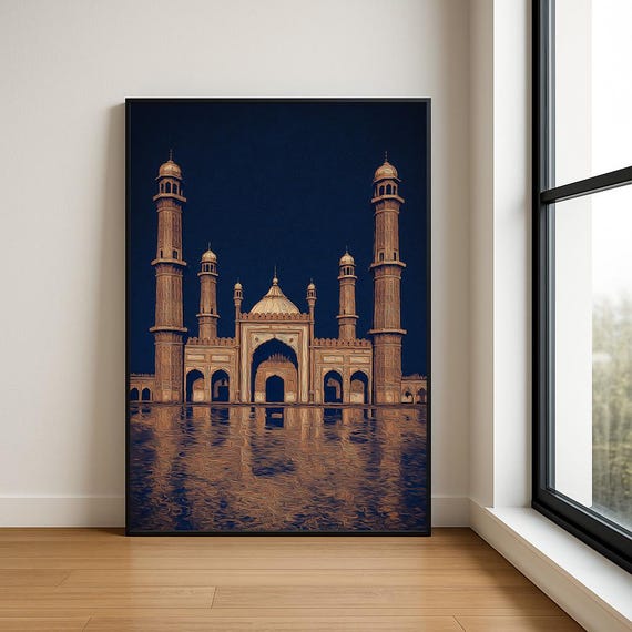 High Resolution Landmark Oil Painting