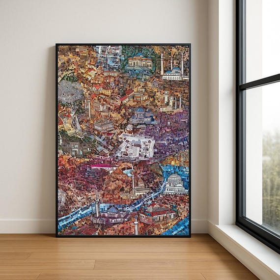 High Resolution Landmark Oil Painting
