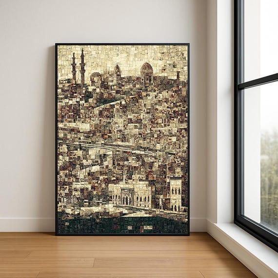High Resolution Landmark Oil Painting