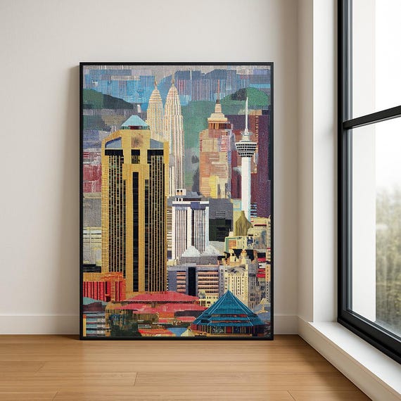High Resolution Landmark Oil Painting