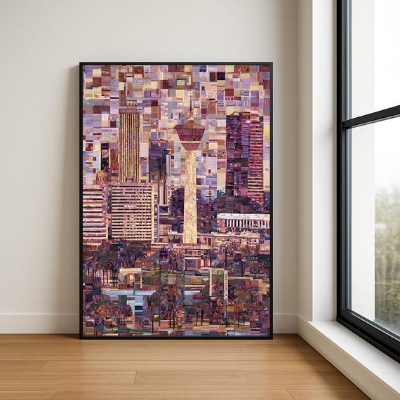 High Resolution Landmark Oil Painting