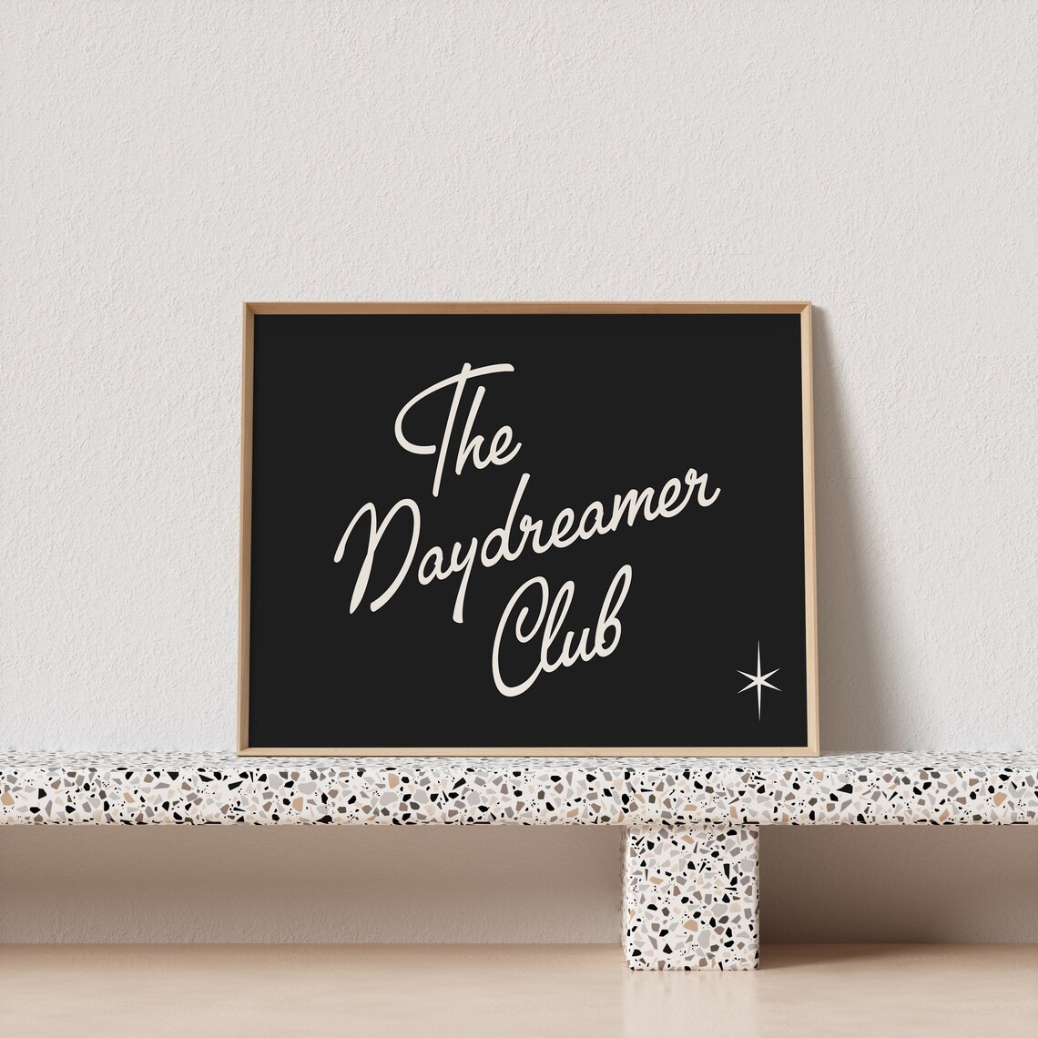 The Daydreamer Club, Retro Typography Wall Art - Image 3