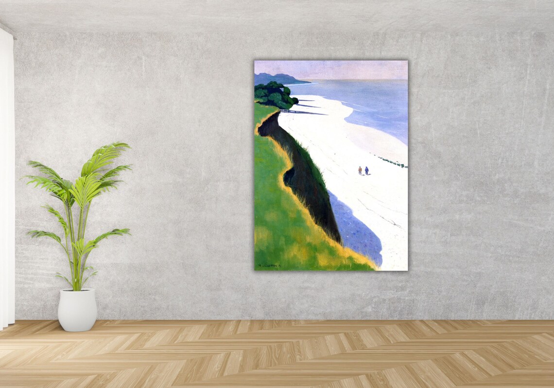 Felix Vallotton The White And The Black 1913 Beach White Sand Art Poster - Image 3