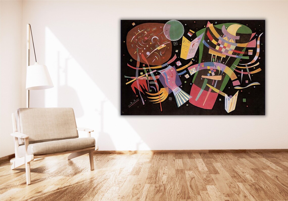 Wassily Kandinsky Gift Prints Wassily Kandinsky Composition X 1939 Paintings Wassily Kandinsky Poster Home Decorations - Image 2